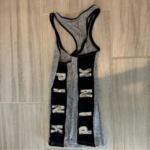 Victoria Secret PINK Racerback Tank top size XS with sequence